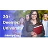 20+ Best deemed university in India (2020)