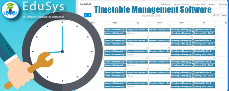 Type of Timetable - Ideal for School, Preschool & College(2022)