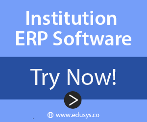 Institution ERP Software Ad