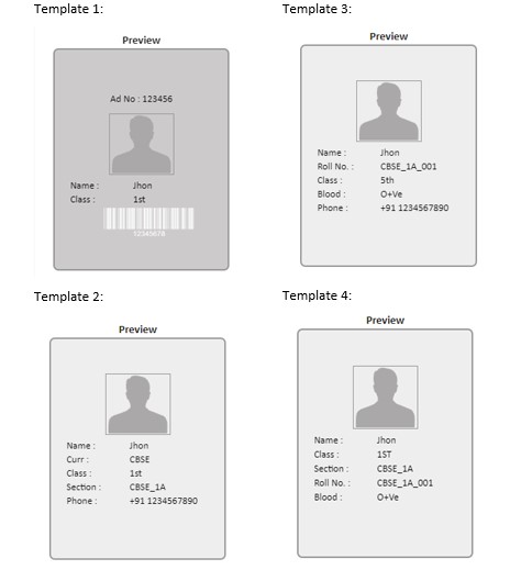 ID Card Templates
