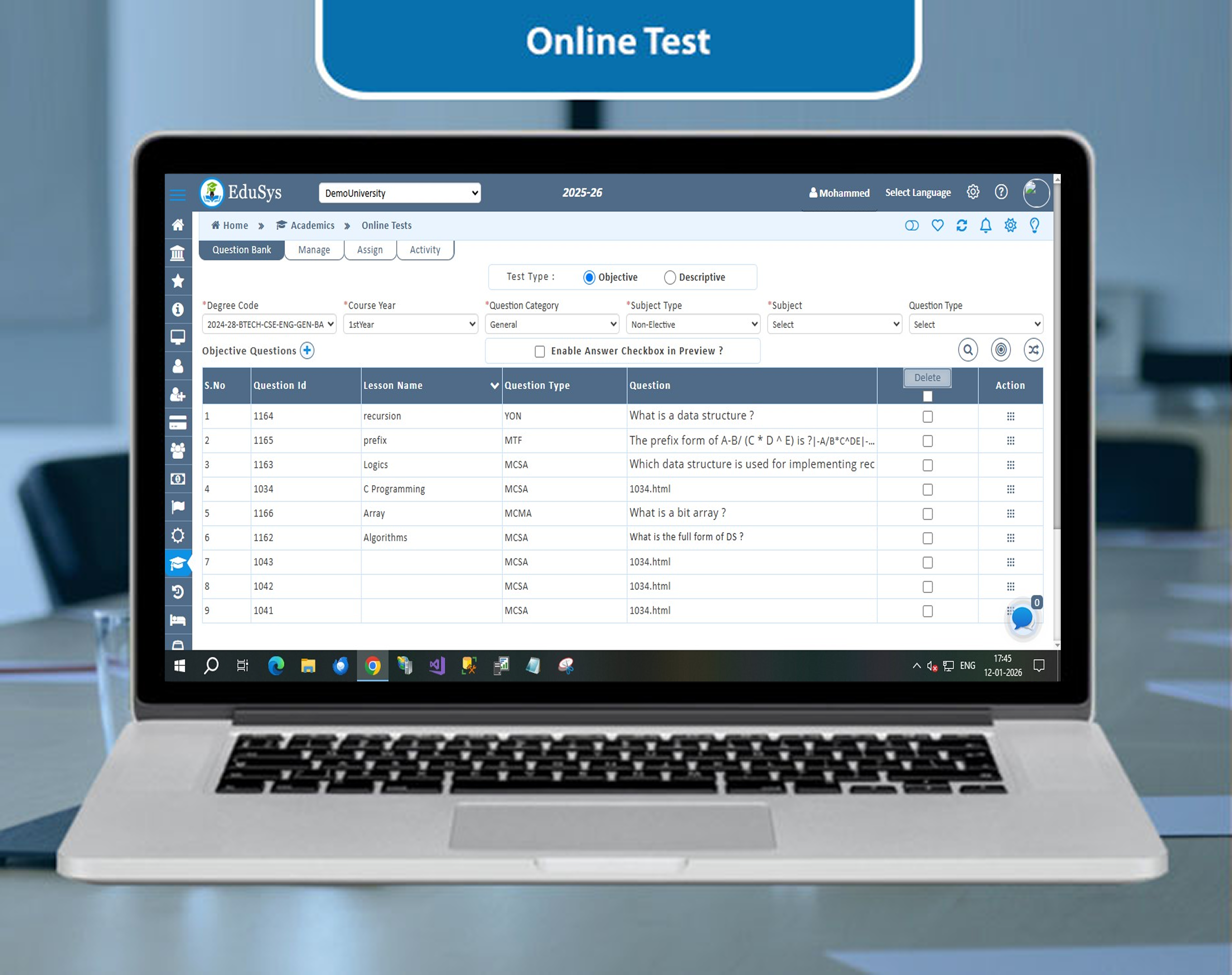 EduSys ERP - Free software for School, College, and Institutes
