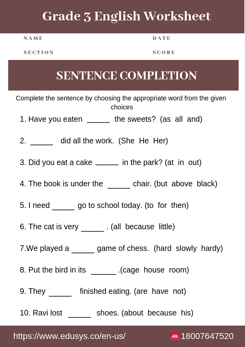 edusys on twitter download grade 3 english worksheet grade3worksheet englishworksheet class3worksheet worksheet schoolworksheet practiceworksheet studentworksheet english 3rdclassworksheet class3englishworksheet grammarworksheet grammar